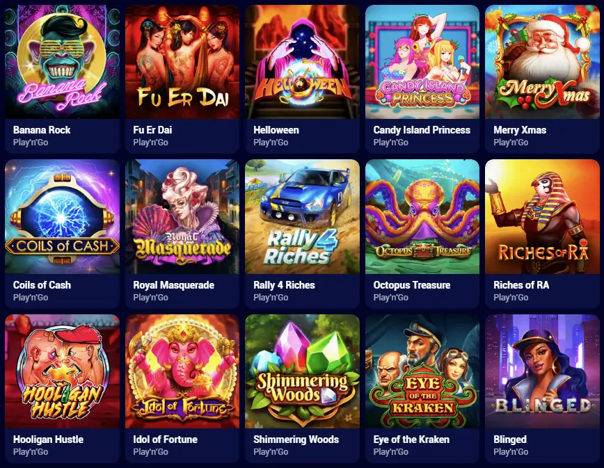 Demo games at Spinay Casino